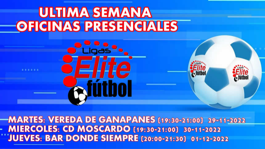 ULTIMA SEMANA DE OFICINAS PRESENCIALES!!